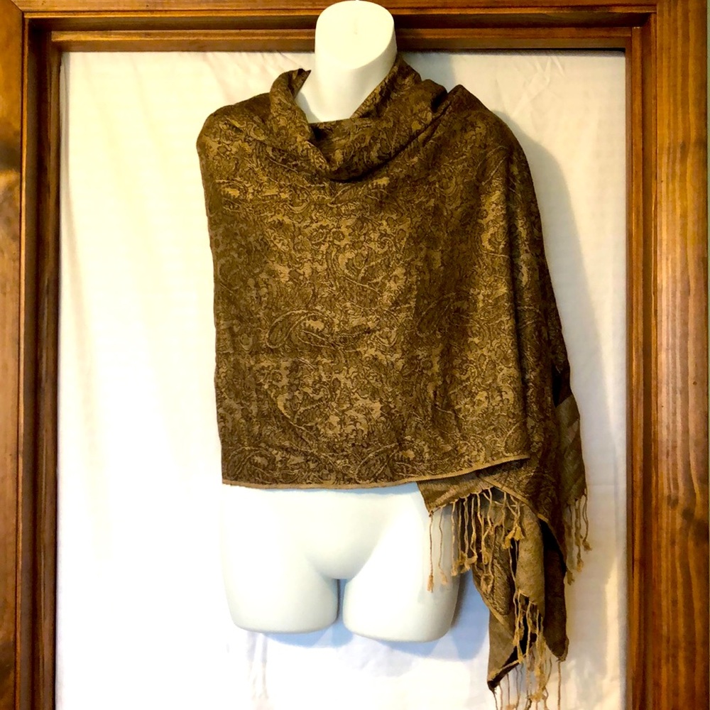Pashmina Bronze, Gold, and Browns
